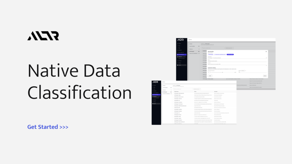 ALTR Native Data Classification